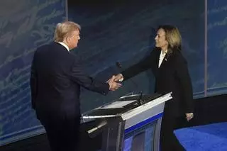 Debate entre Kamala Harris y Donald Trump