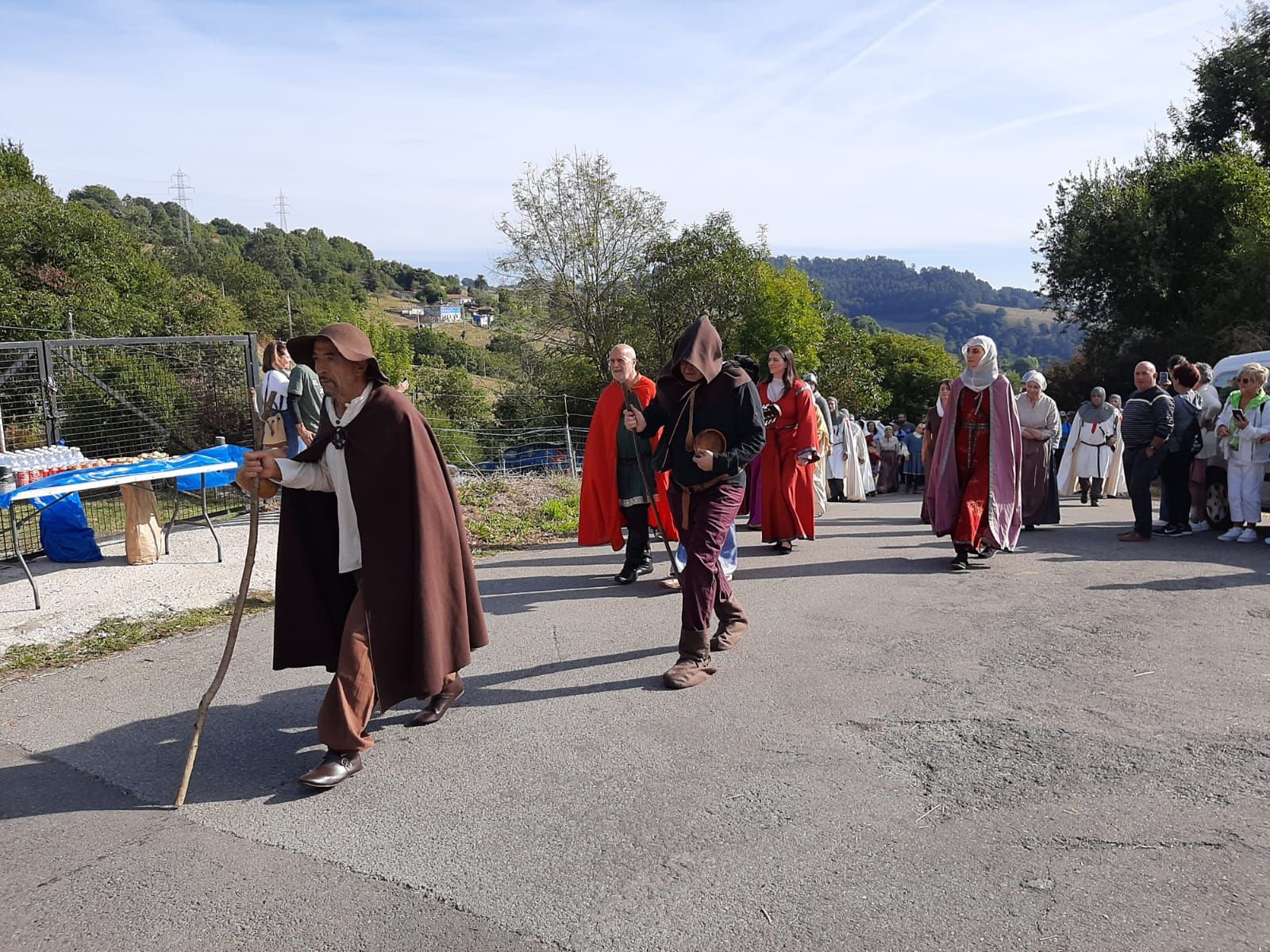 La I Recreación Peregrina en el Santuario del Fresno (Grado) en imágenes