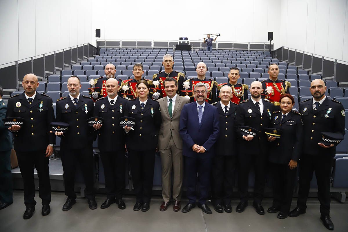 Entrega de medallas a mérito de la Policía Local de Andalucía en Córdoba