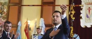 El nuevo alcalde de Los Realejos se compromete: "No les defraudaré"