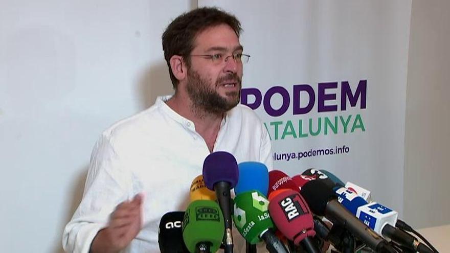 Dante Fachin acusa a Iglesias de actuar como Rajoy con el 155