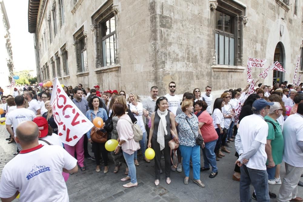 Manifestación de la concertada en Valencia