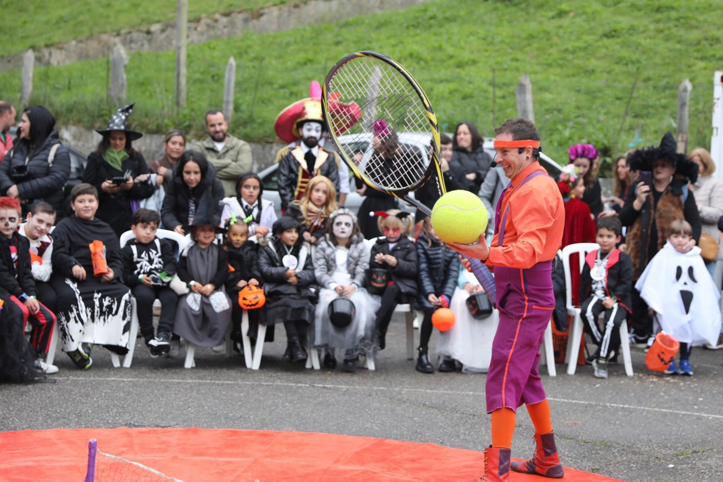 Así fue la fiesta de Halloween en San Mamés