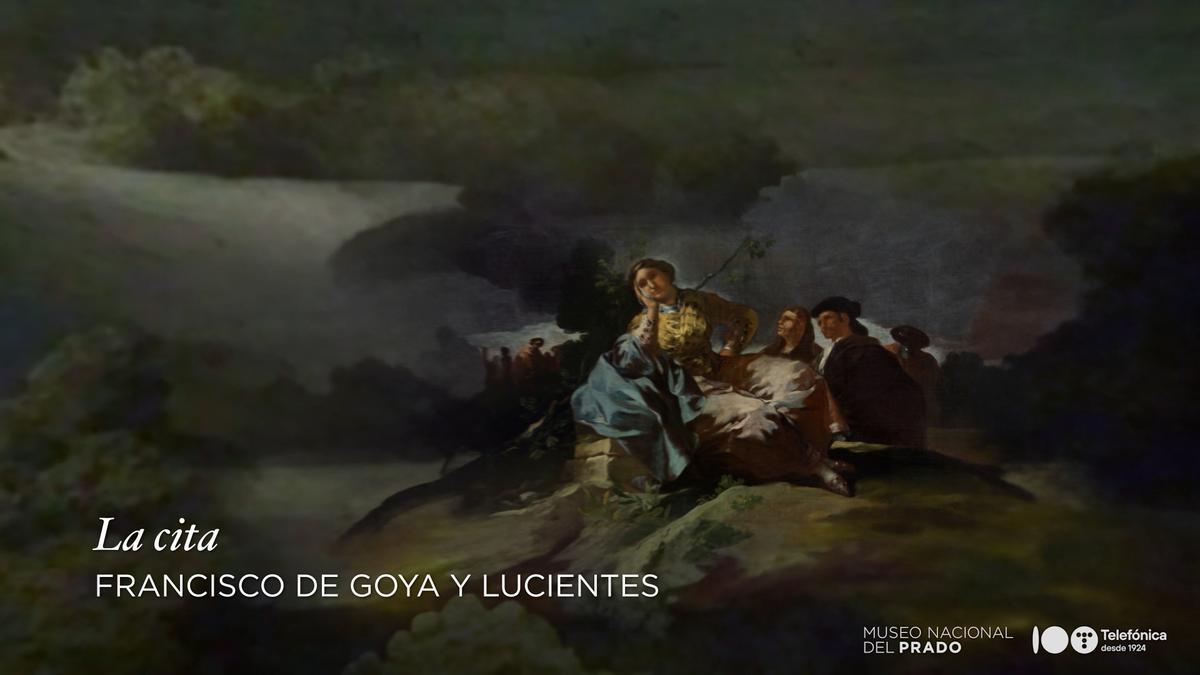La cita, cuadro de Francisco de Goya en Zamora