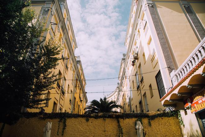 Colonia del Pico del Pañuelo, en el barrio de Legazpi (Madrid)