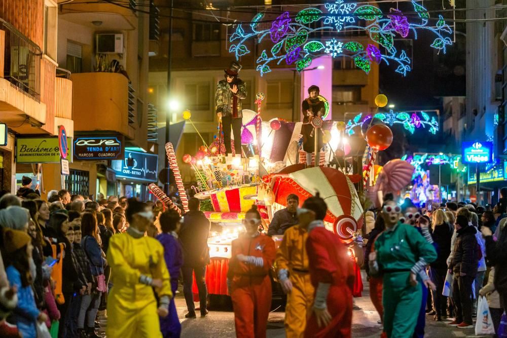 Así fue la cabalgata de Reyes en Benidorm