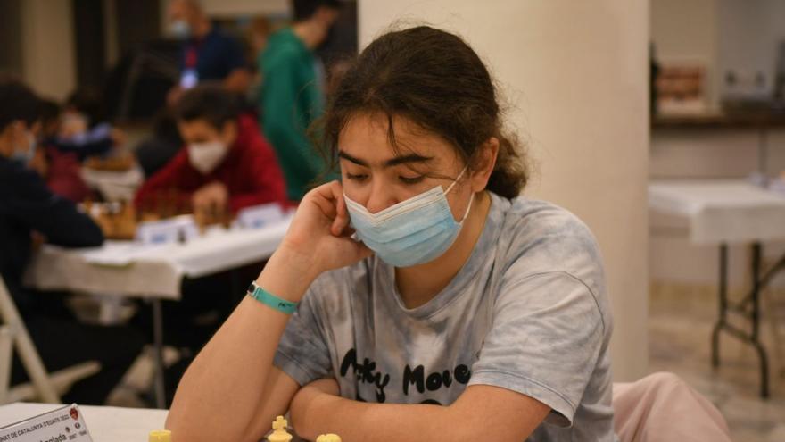 Laura Viñolas, del Club Escacs Figueres, campiona de Catalunya en la categoria sub-20