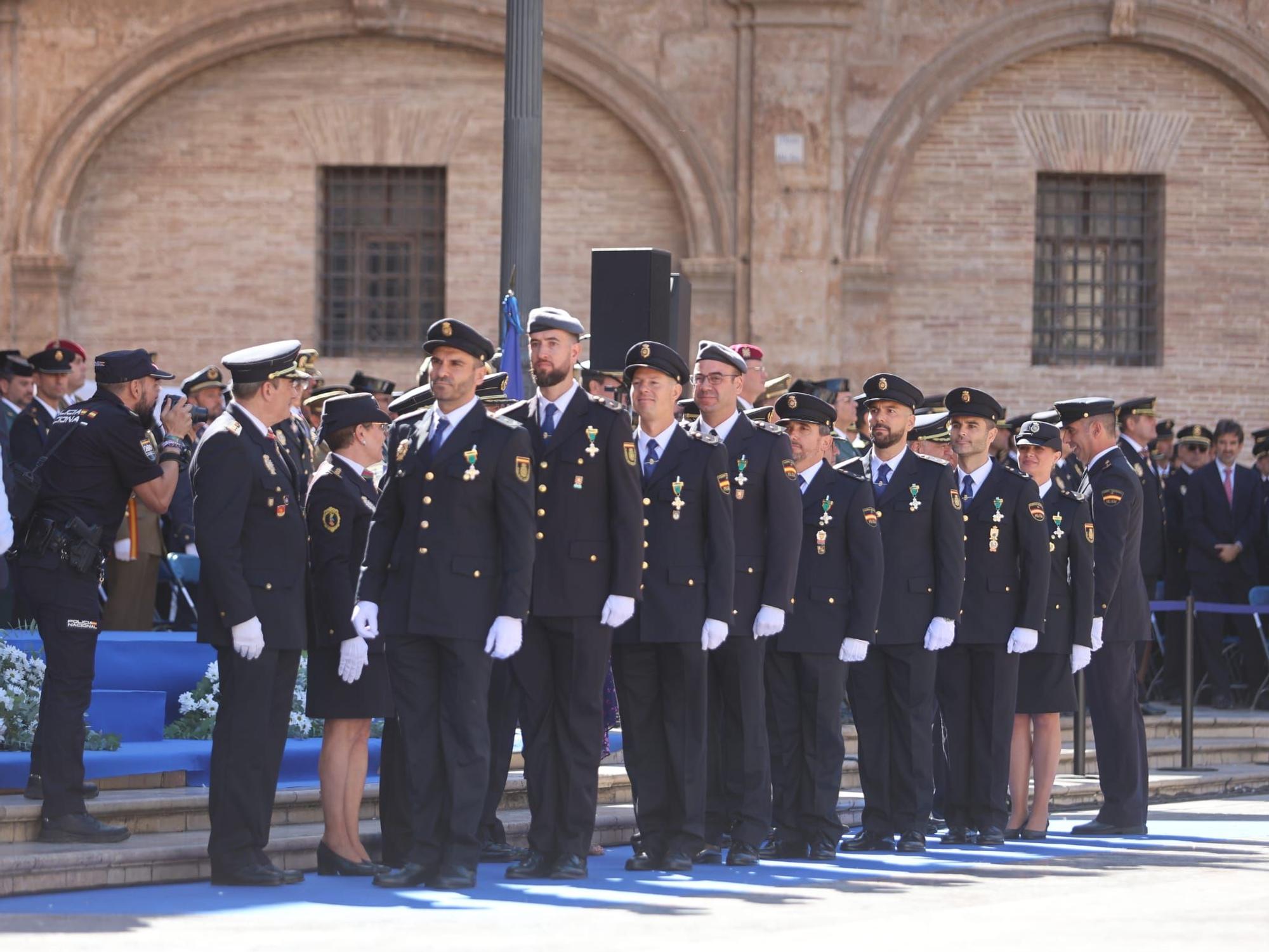 La Policía Nacional de Valencia celebra el Día de los Santos Ángeles Custodios