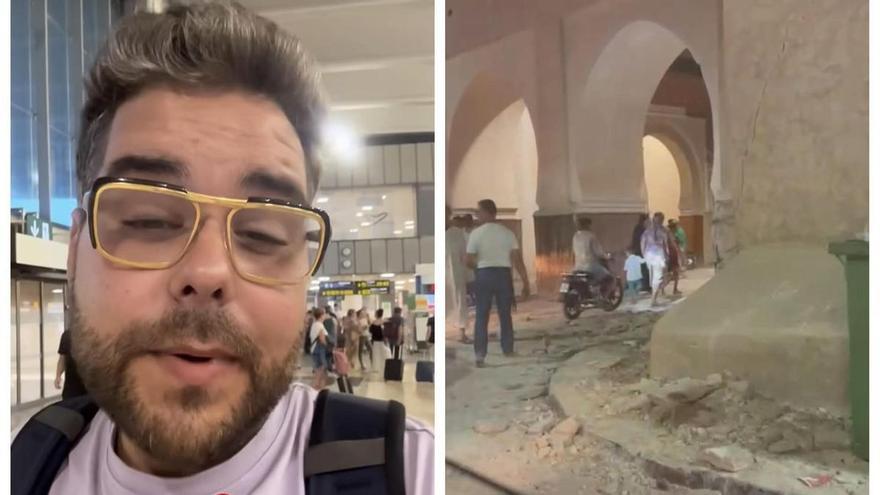 Españoles en Marruecos: &quot;No sabíamos si se había estrellado un avión...empezó la policía a gritar y todos a correr&quot;