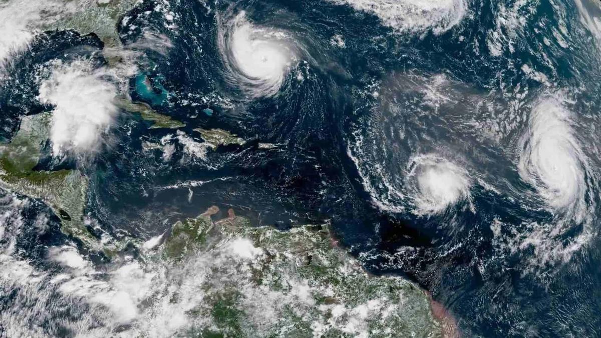 Llegan los huracanes en cadena: ¿cómo serán?