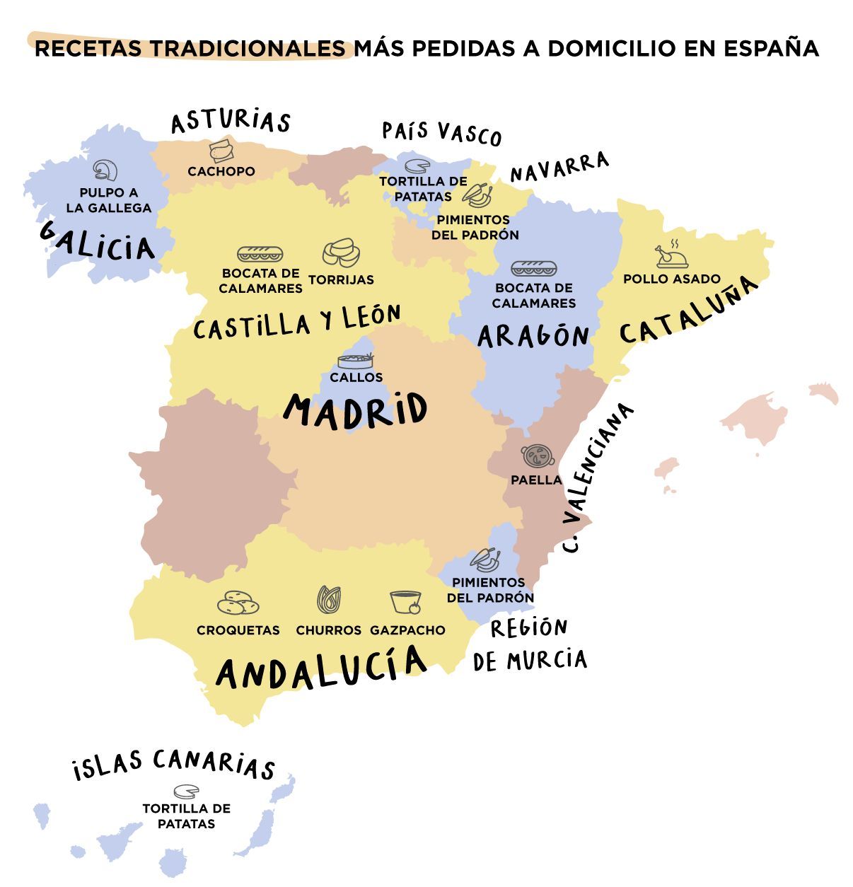 Mapa del Barómetro GastroEspaña