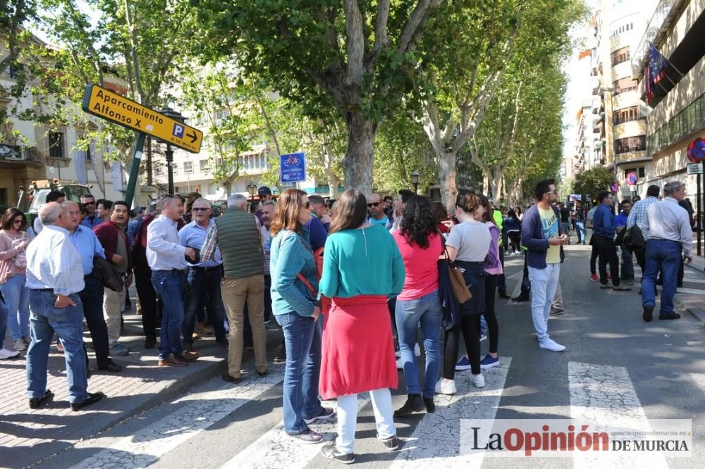 Manifestación de los agricultores por el Mar Menor en Murcia