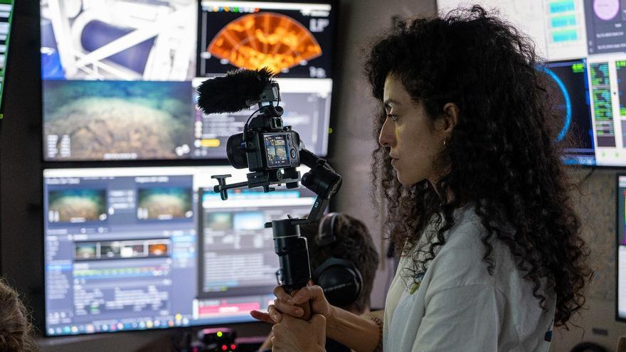 La viguesa Elena Alonso posa su mirada sobre la ciencia submarina