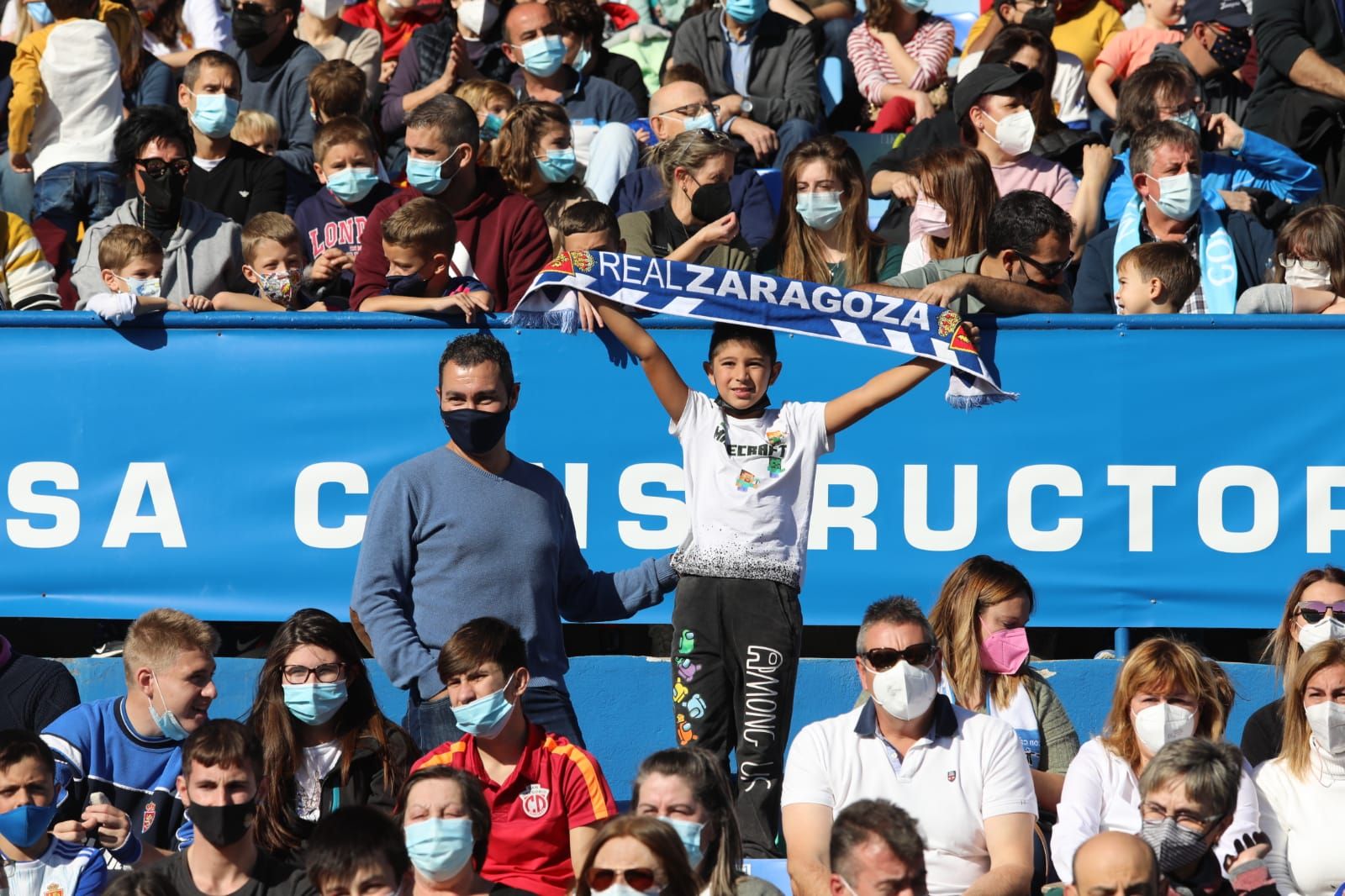 FOTOGALERÍA | El partido de Aspanoa vuelve a poblar La Romareda