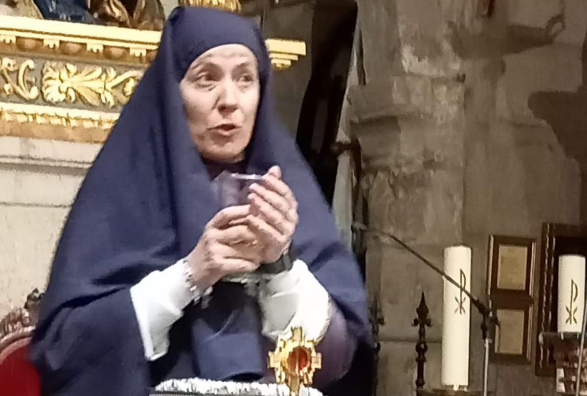 Unha imaxe da Semana Santa na Franqueira   | // D.P.