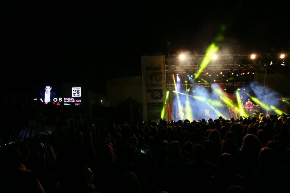 Carlos Baute en las Fiestas de Primavera de Murcia