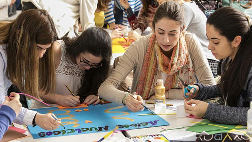 Un clase de Magisterio diferente