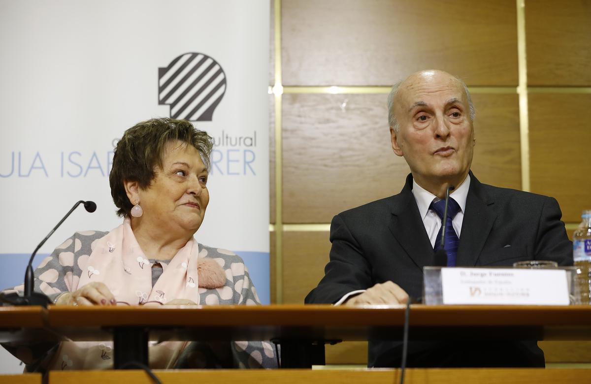 Conferencia de Jorge Pardo en el Aula Isabel Ferrer.