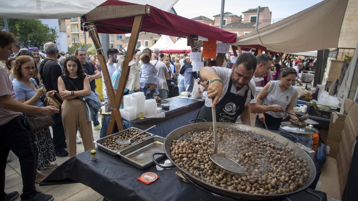 FOTOS | La Fira del Caragol de Sant Jordi, en imágenes