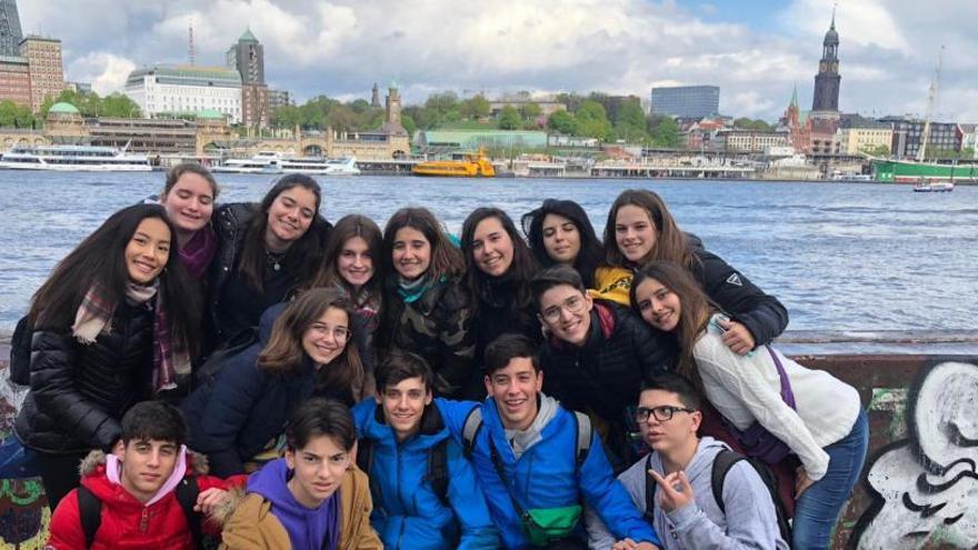 Visita dels alumnes del Paidos a Hamburg