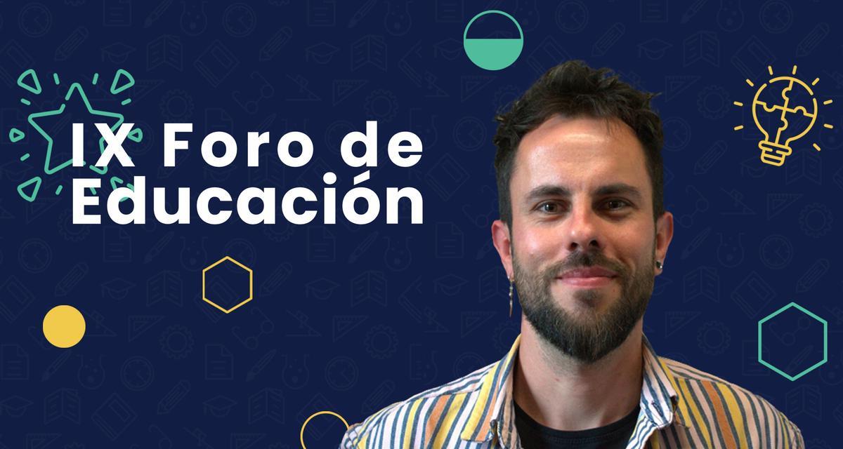 Xabier Rey estará en el IX Foro de Educación