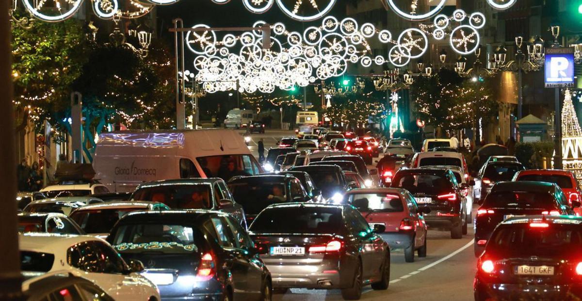 El tráfico fluye a la espera de la llegada masiva de portugueses