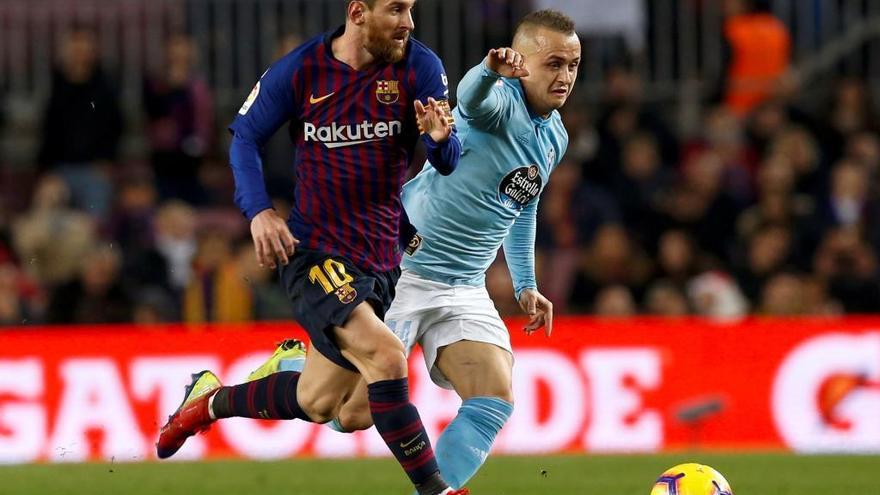 Barça-Celta de la pasada temporada. // Enric Fontcuberta