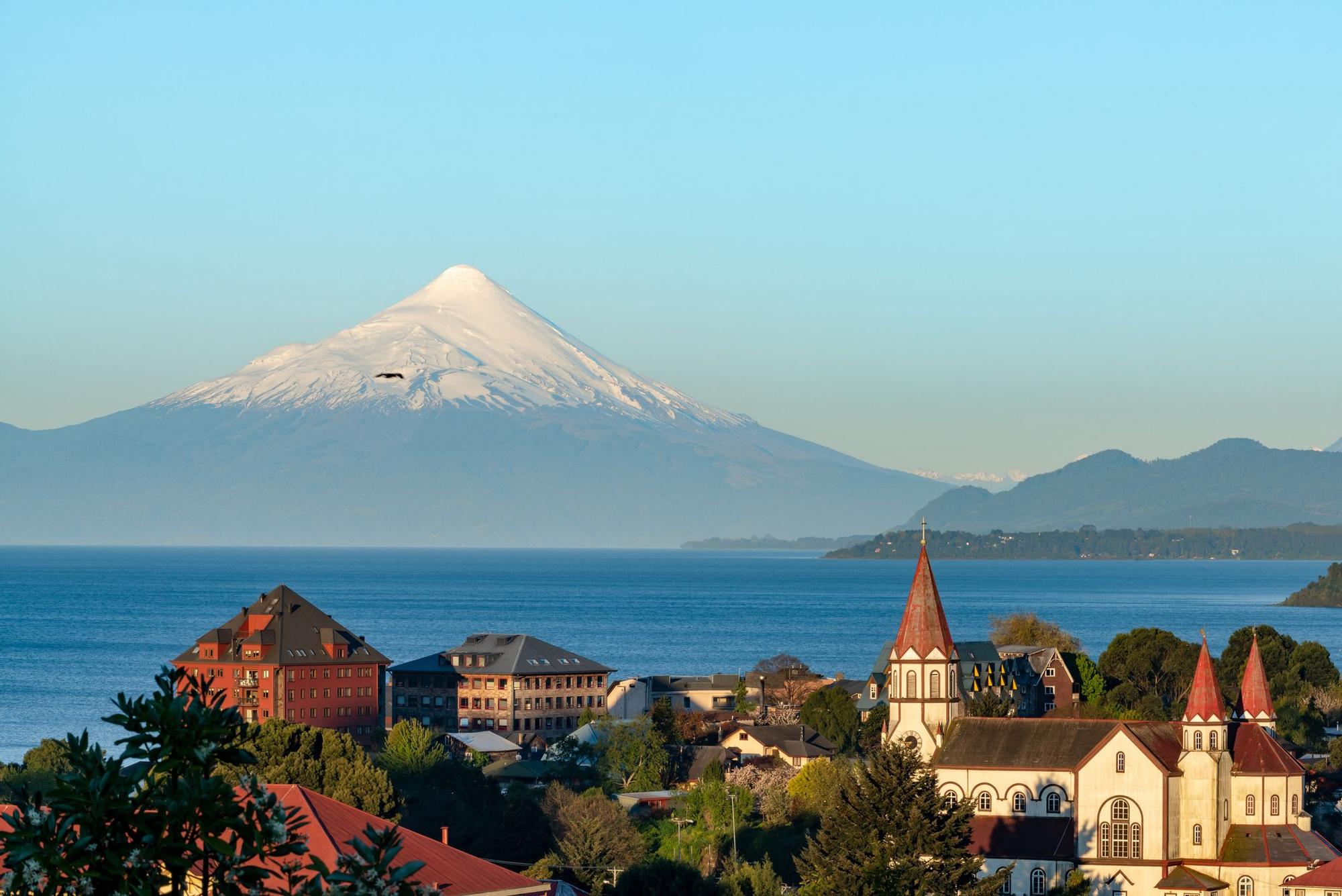 Puerto Varas en la región de Los Lagos en Chile