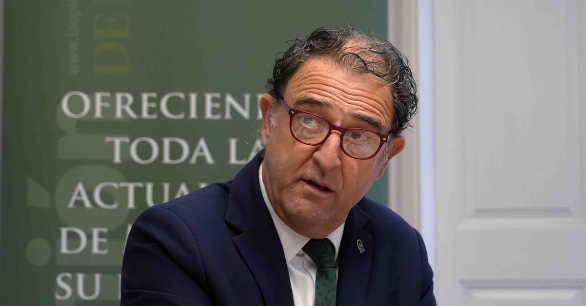 Carlos Bautista, delegado territorial de Salud de la Junta de Andalucía en Málaga.