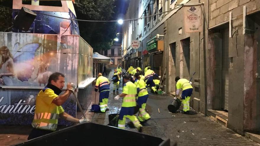 Más de 32.000 kilos de residuos recogidos en el último fin de semana del Carnaval