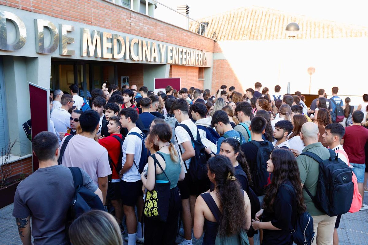 La primera jornada de la convocatoria extraordinaria de Selectividad, en imágenes