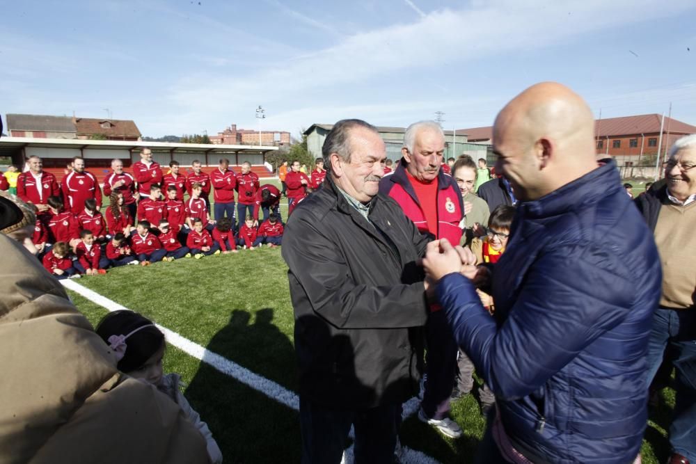 Inauguración del nuevo campo del Gijón Industrial