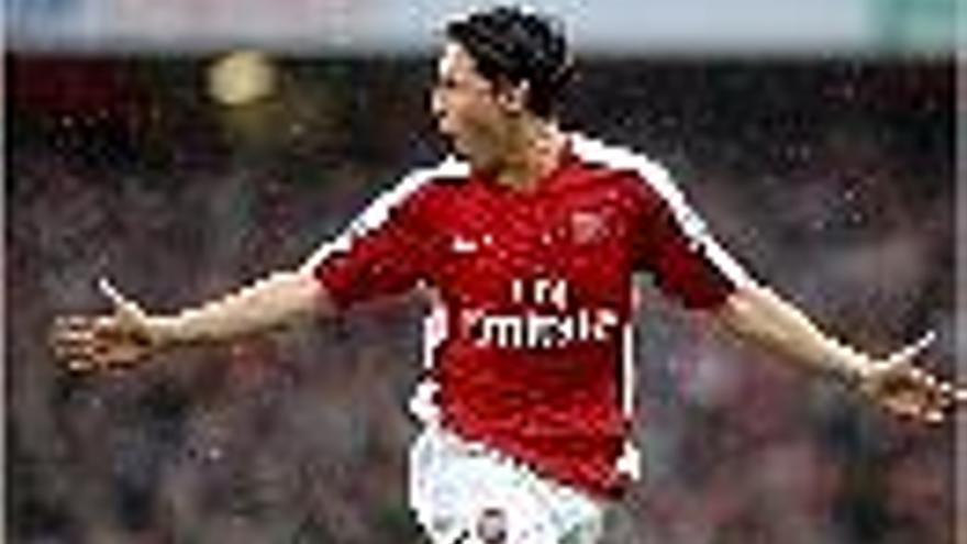 Un doblet de Nasri dóna la victòria a l&#039;Arsenal