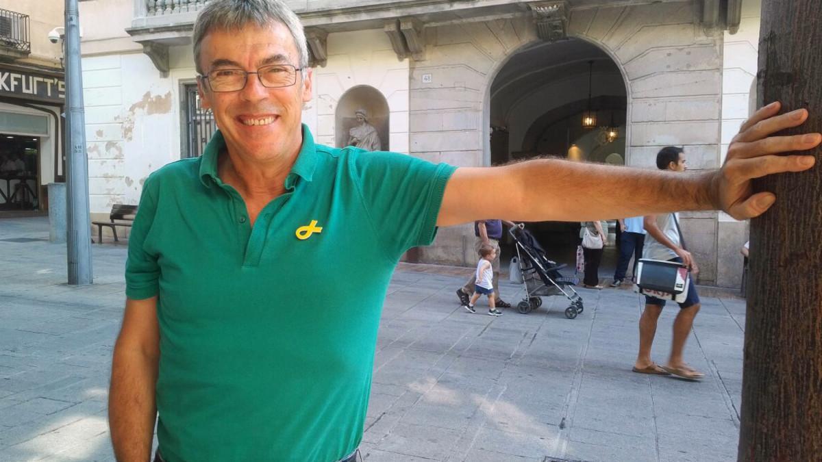 Francesc Teixidó, alcaldable por Esquerra Republicana en Mataró.