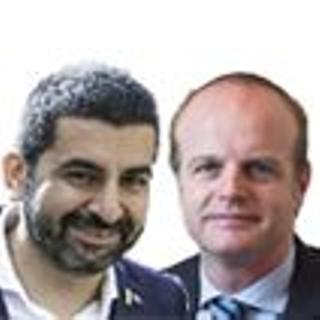 Chakir El Homrani y Albert Castellanos
