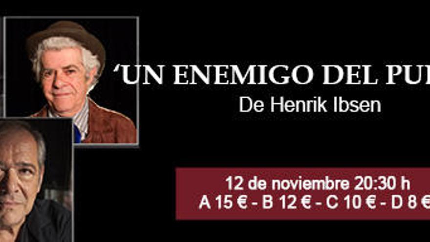 &quot;Un enemigo del pueblo&quot;, de Henrik Ibsen, en el Principal