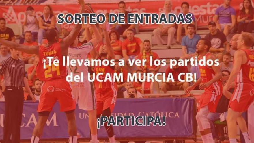 Consigue una entrada doble para ver el UCAM Murcia-Montakit Fuenlabrada