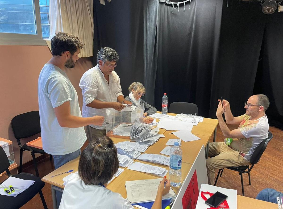 Recuento votos de Can Ventosa.