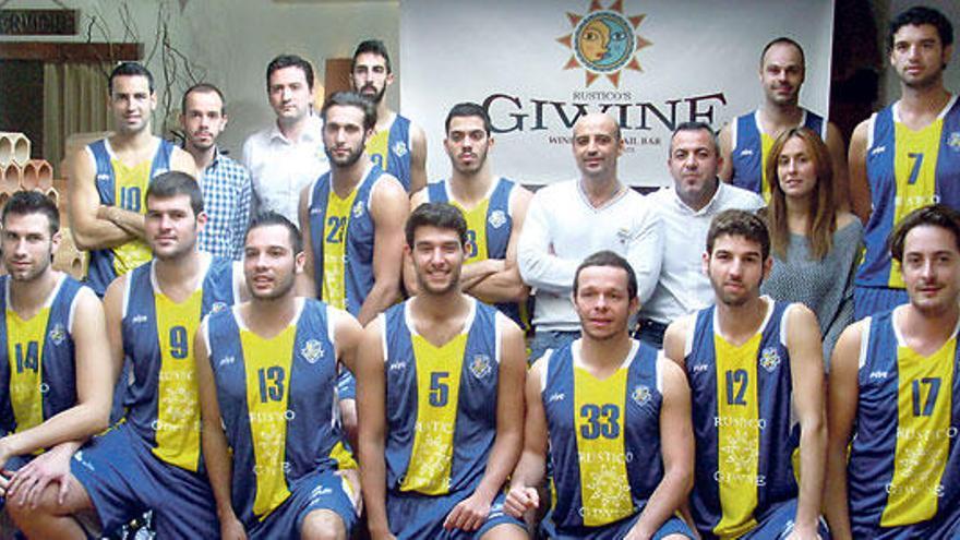 Equipo del Giwine Andratx de Liga EBA.