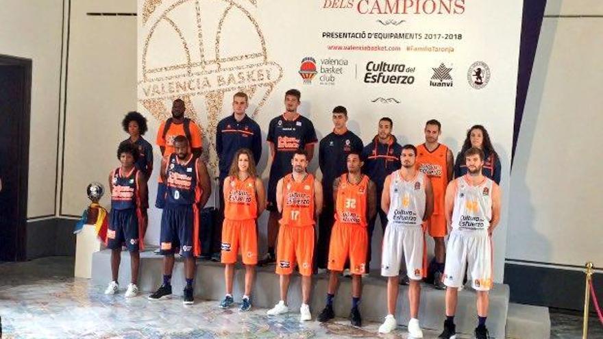 El Valencia Basket cambia al azul en su segunda equipación