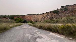 La histórica cantera de Ca nAimeric, en Castelldefels.