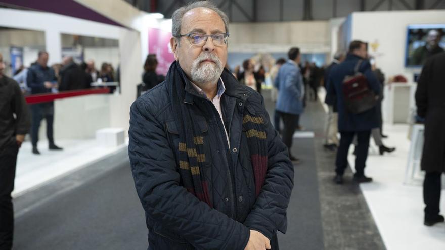 José Manuel Pilo, alcalde de Fermoselle, ayer en Fitur.