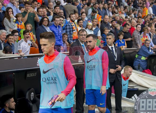 Las imágenes del Valencia, 2 - FC Barcelona, 3