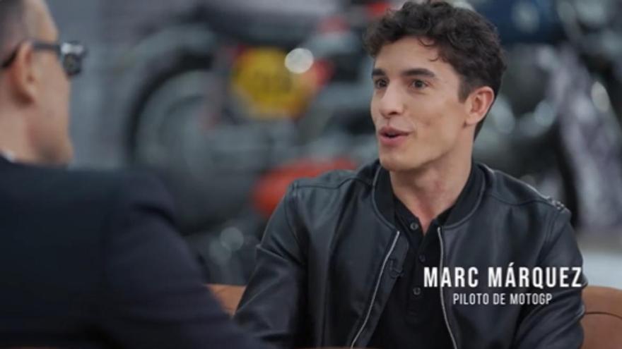 Marc Márquez se confiesa con Risto Mejide y aclara su relación con Valentino Rossi