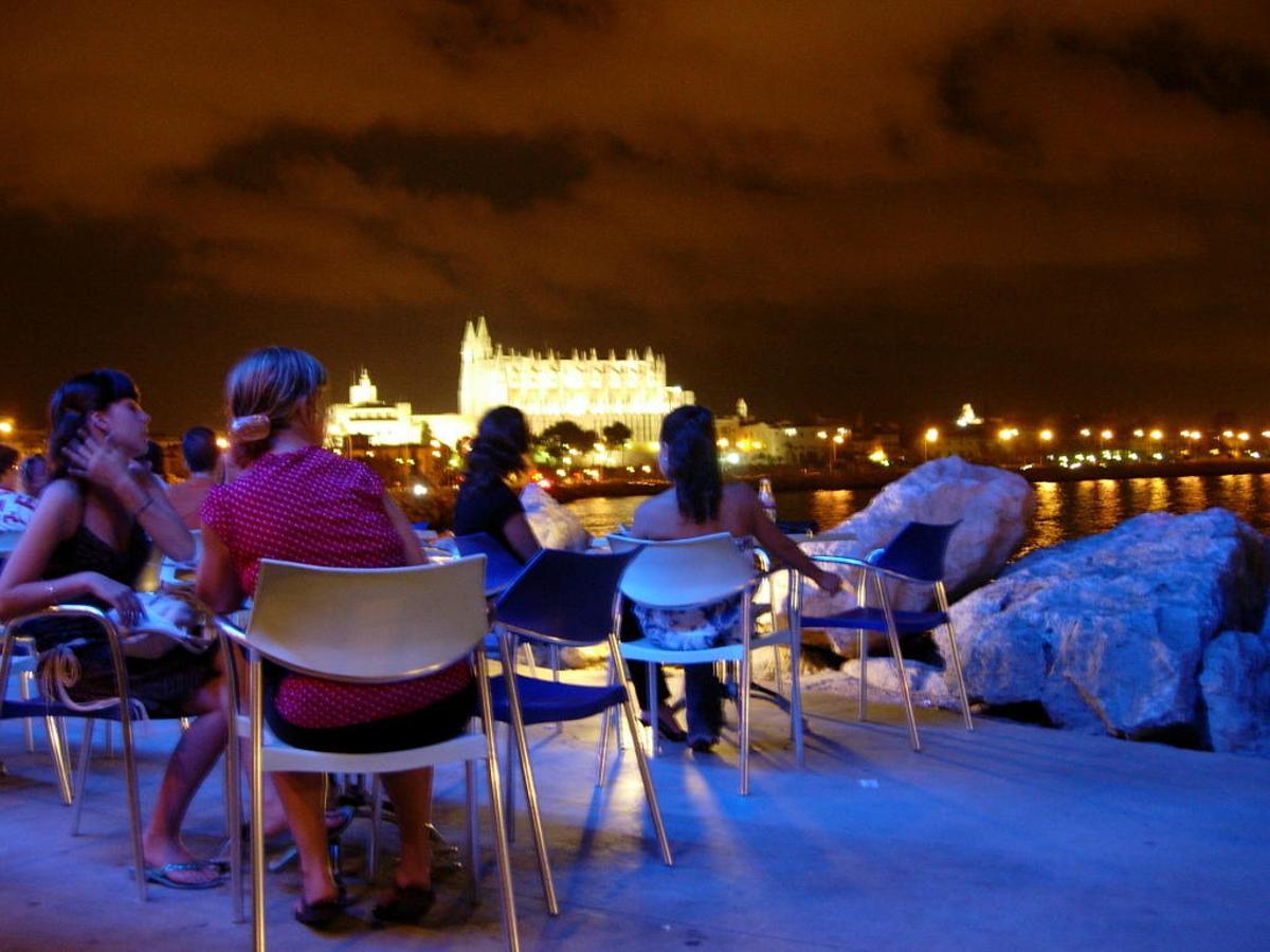 Terrazas en Palma con vistas al mar
