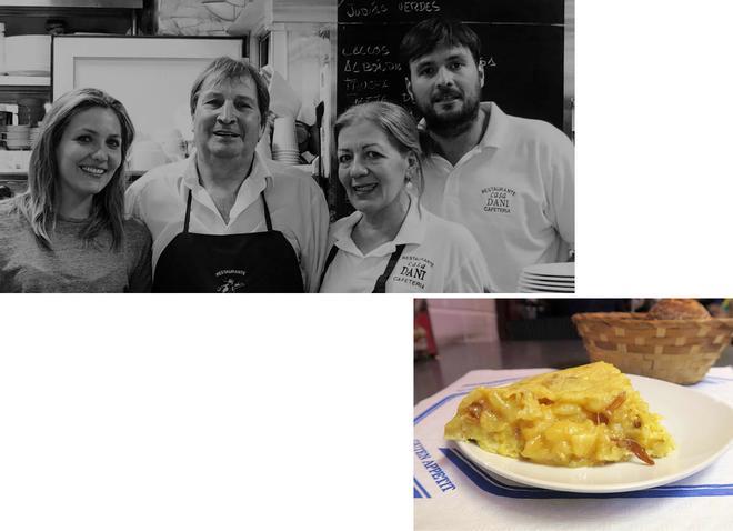 Casa Dani y su famosa tortilla de patatas