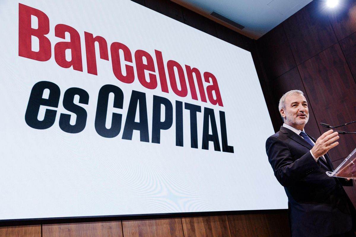 Collboni reivindica en Madrid las capitalidades de Barcelona Collboni reivindica en Madrid las capitalidades de Barcelona