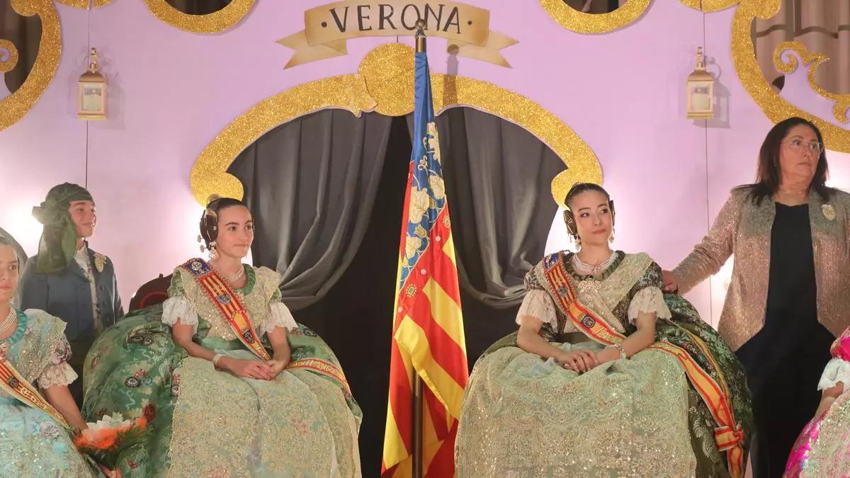 Exaltación de las Falleras Mayores y el Presidente Infantil.