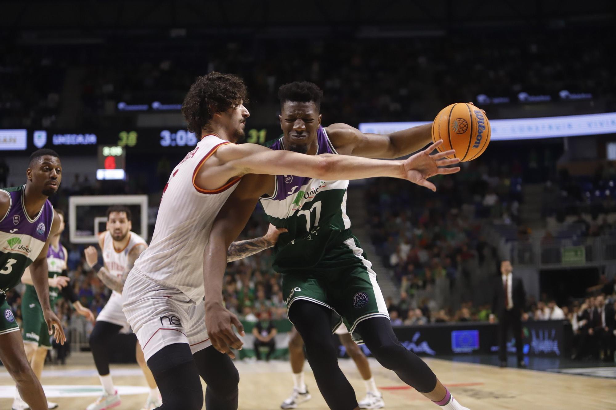 El Unicaja - Galatasaray de la BCL, en imágenes