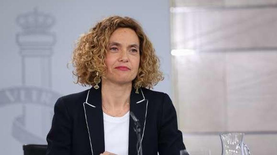 Batet, en la rueda de prensa posterior al Consejo de Ministros. // E.P.